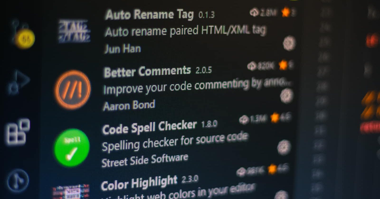 "Code Like a Pro: The VSCode Extensions That Revolutionized My Process"