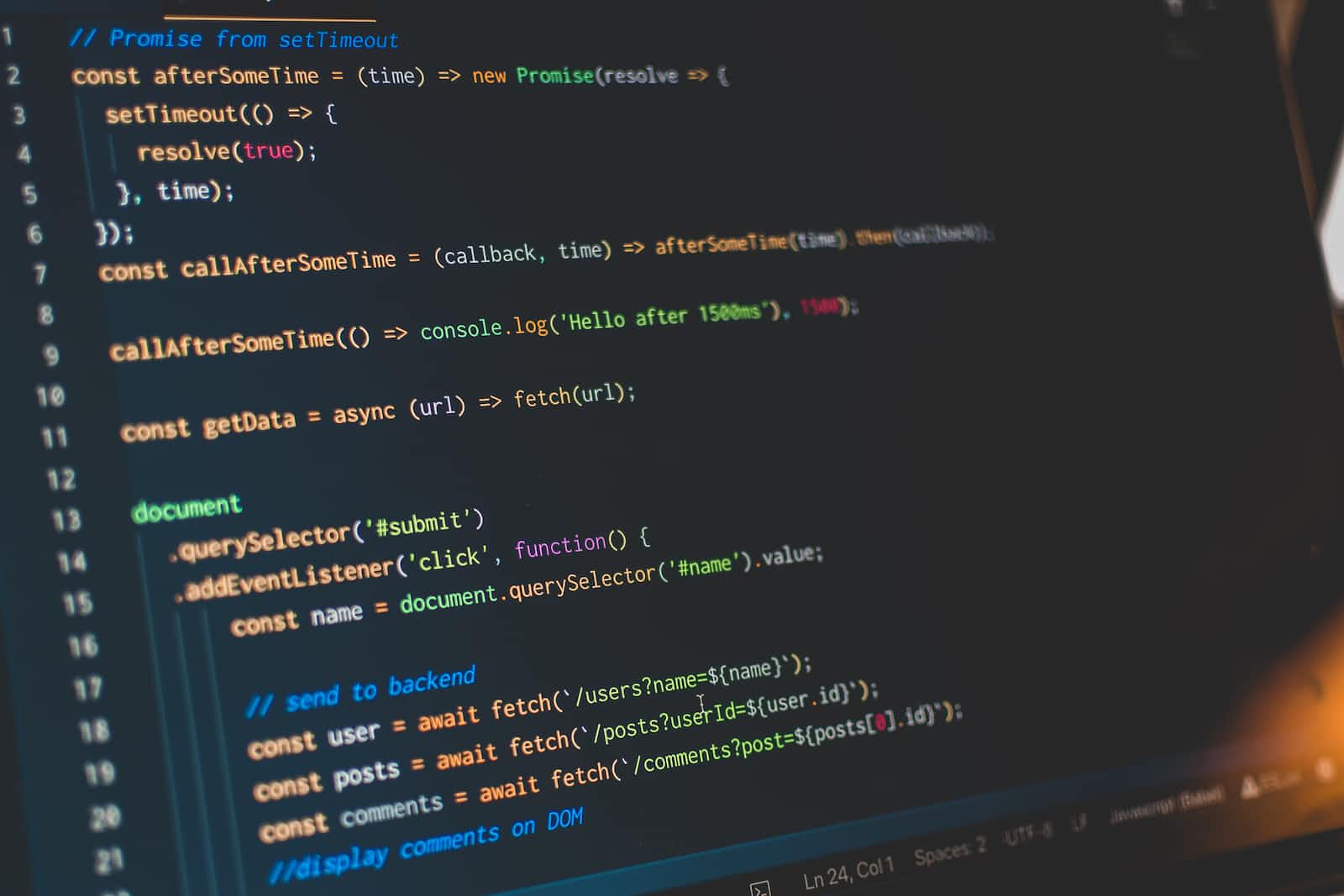 JavaScript Async and Sync Functions