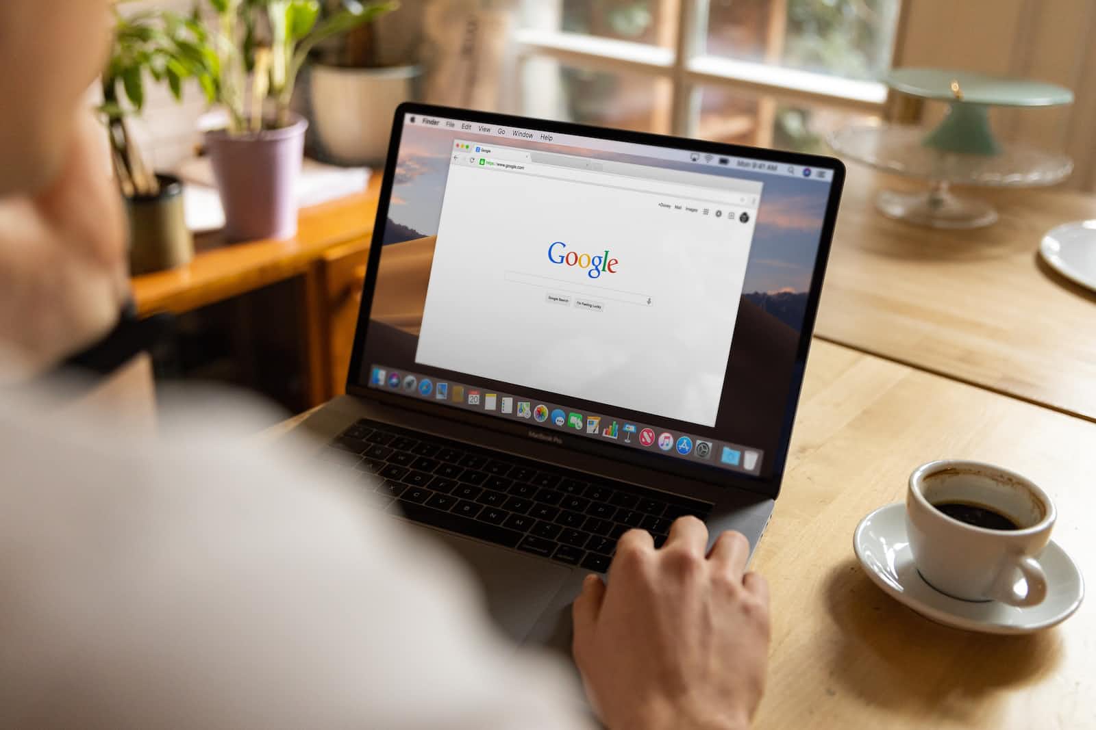 What happens when you type google.com in your browser and press "Enter"