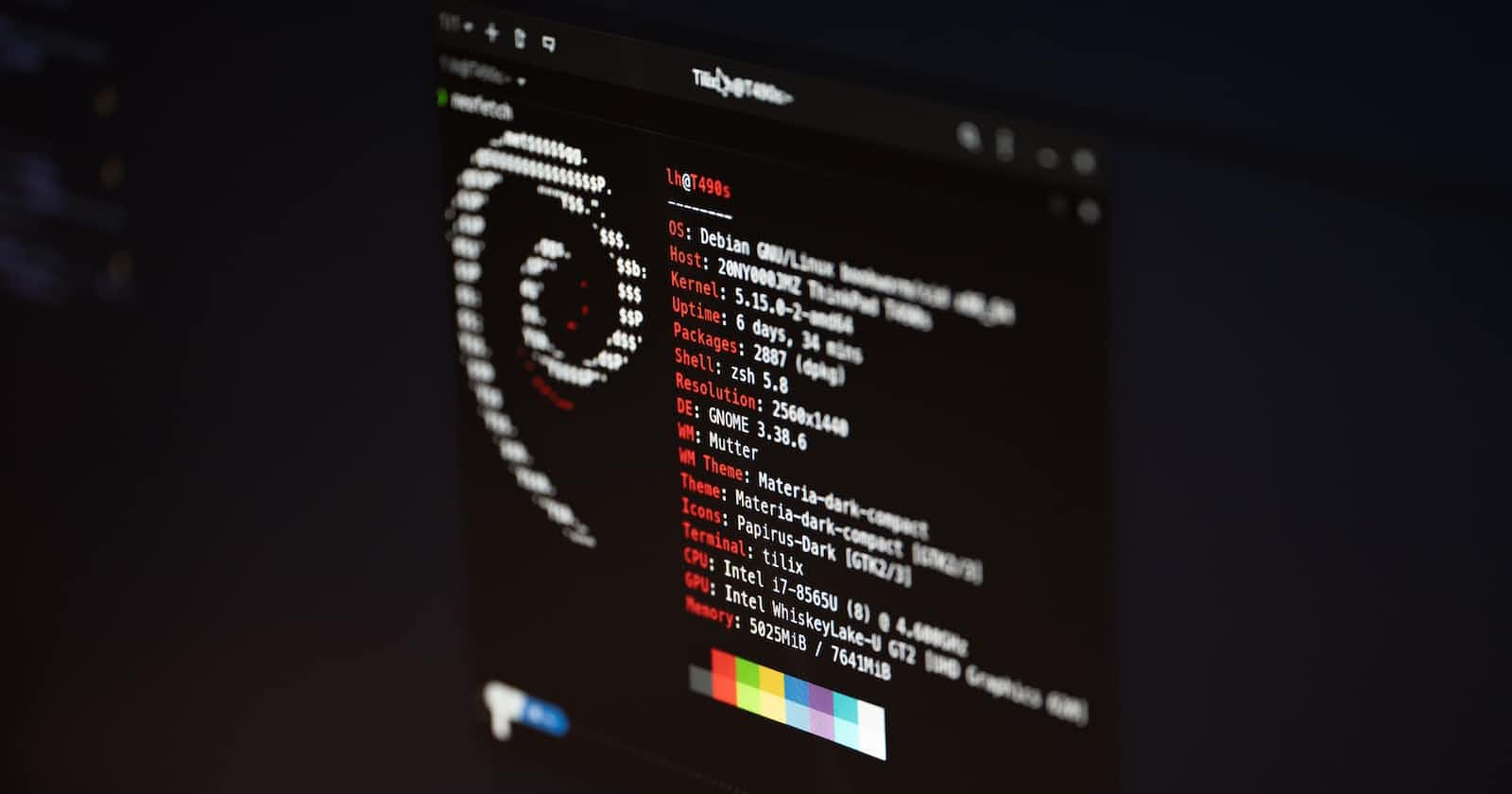 Change desktop environment on Linux