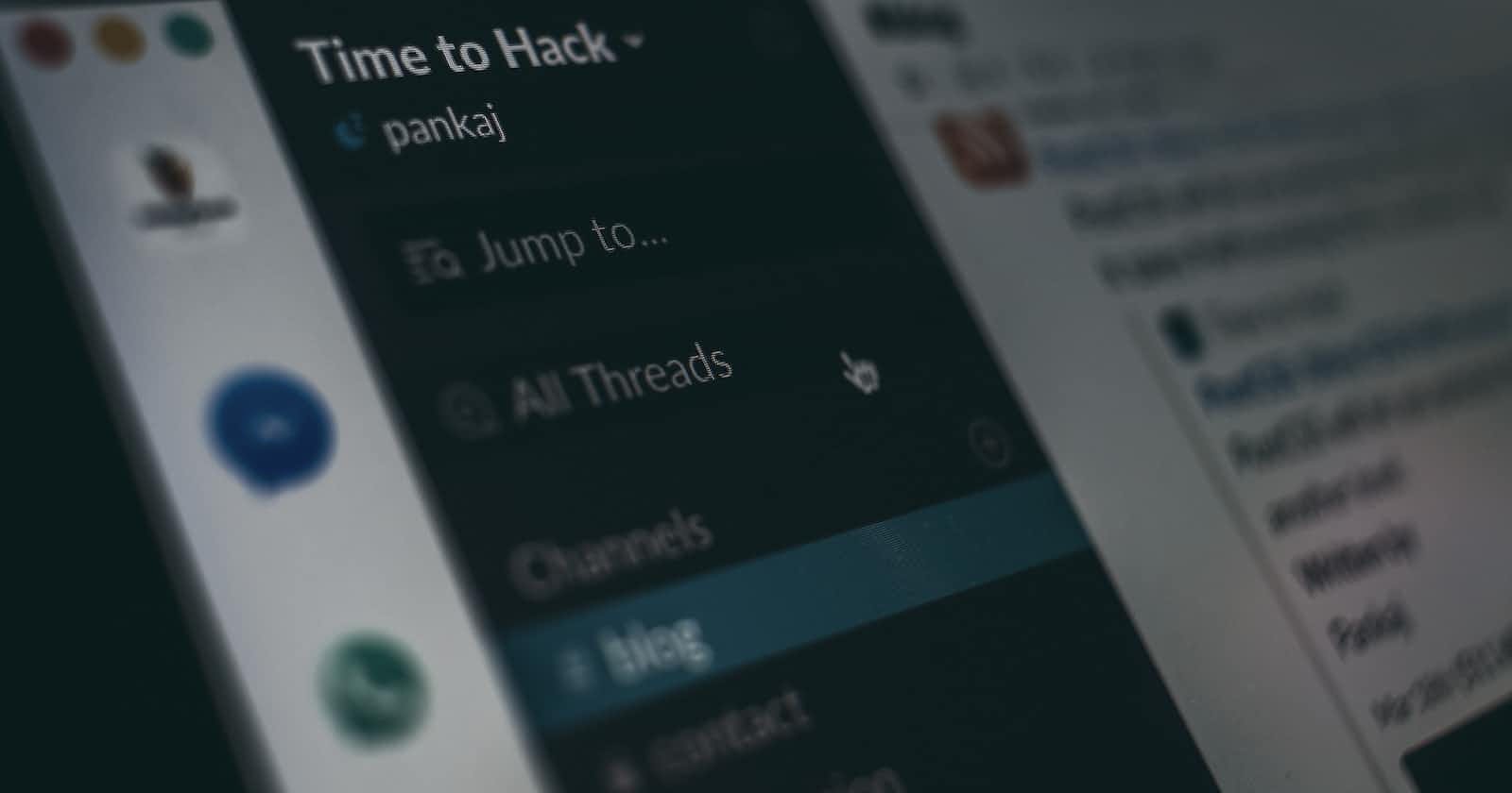 How to send Slack notifications through your APEX apps - Part 1