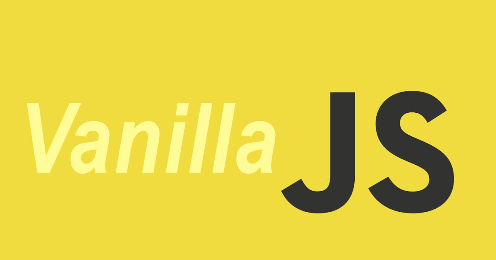 Exploring Vanilla JS / part 1