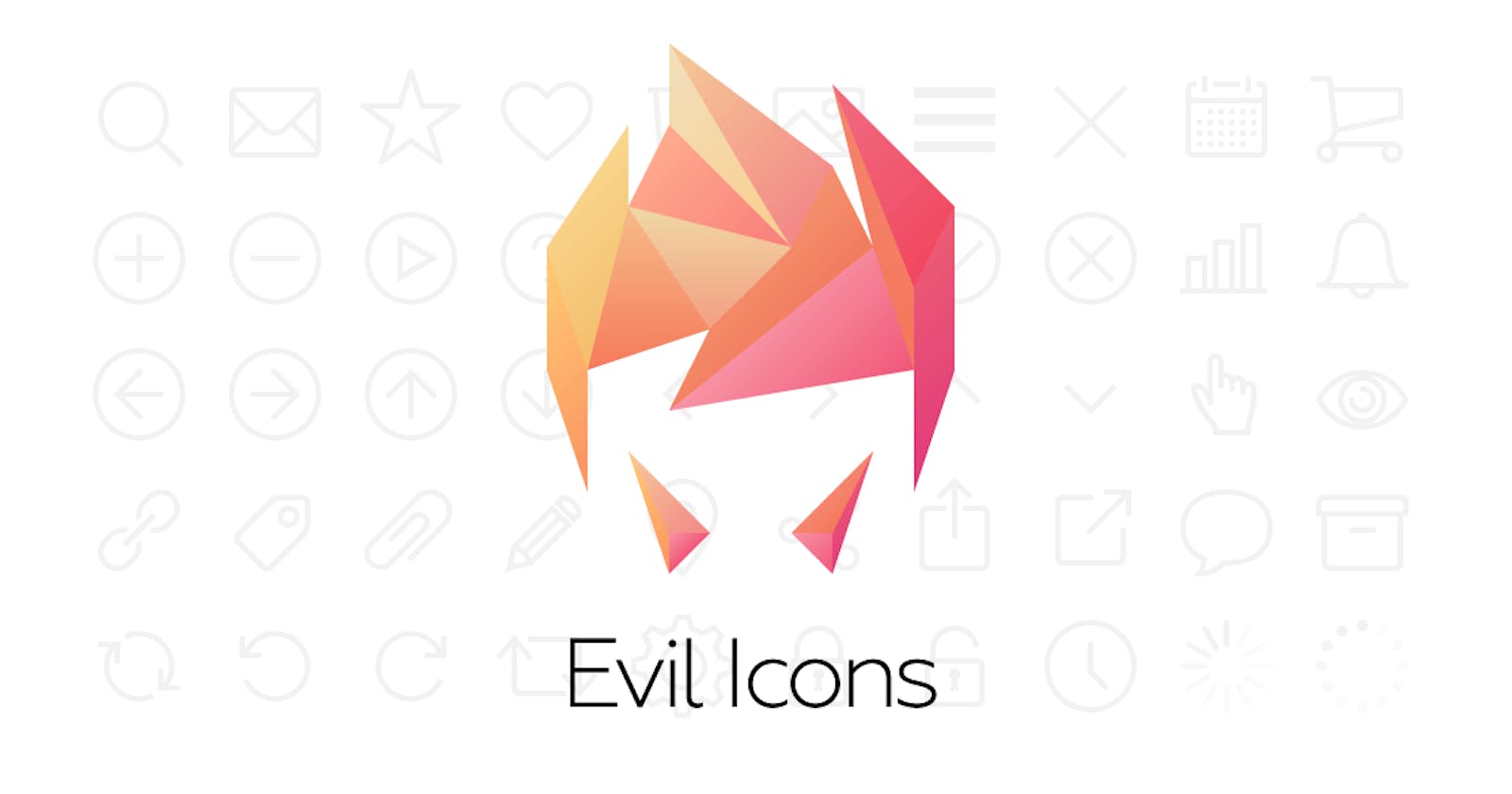 Evil Icons - Simple and clean SVG icon pack (Free & Open)