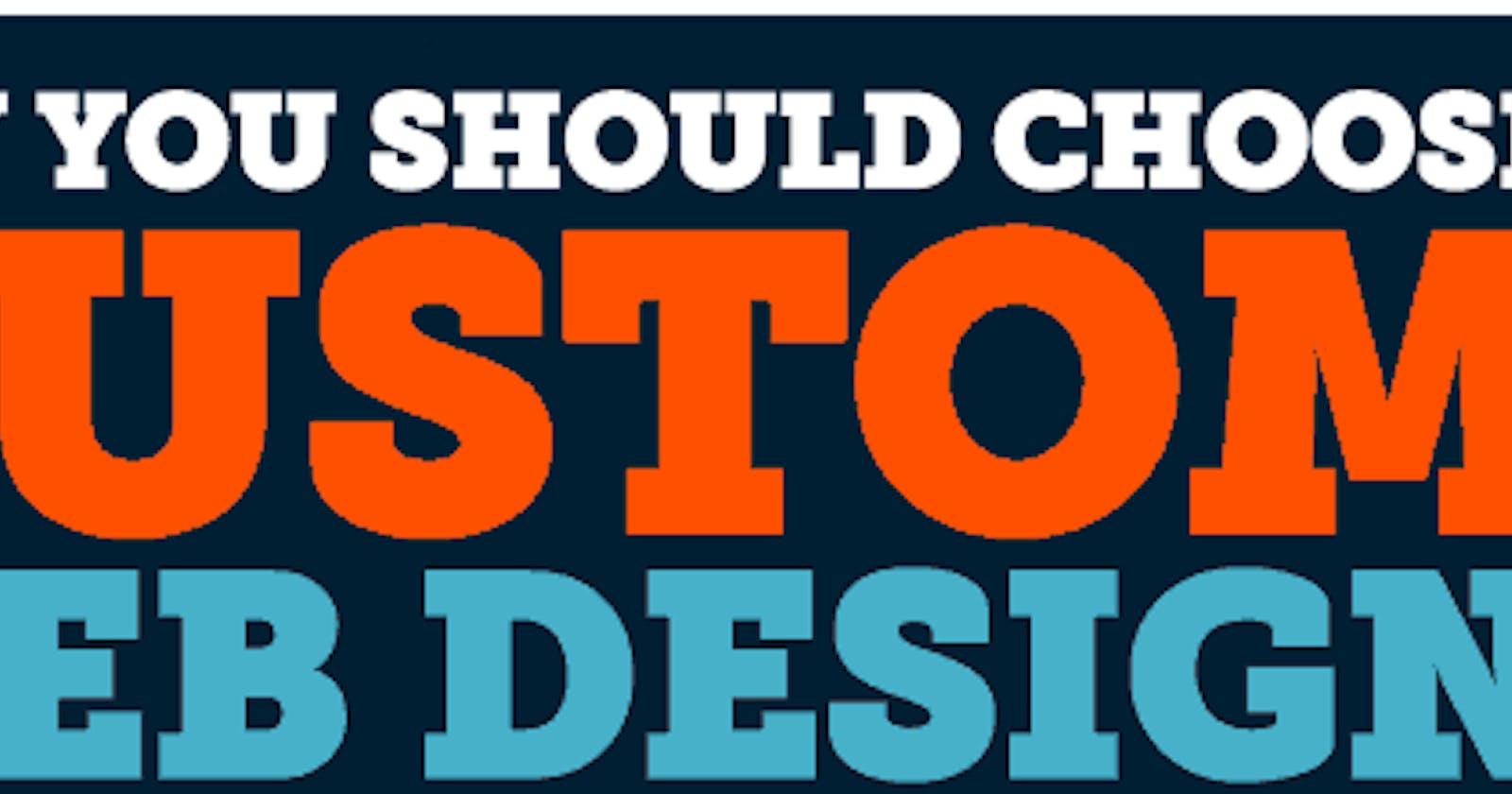Custom Web Design vs Website Templates [Infographic]