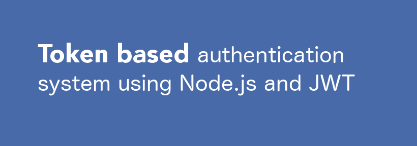 Building Token Based Authentication Using NodeJs And RethinkDB - Hashnode