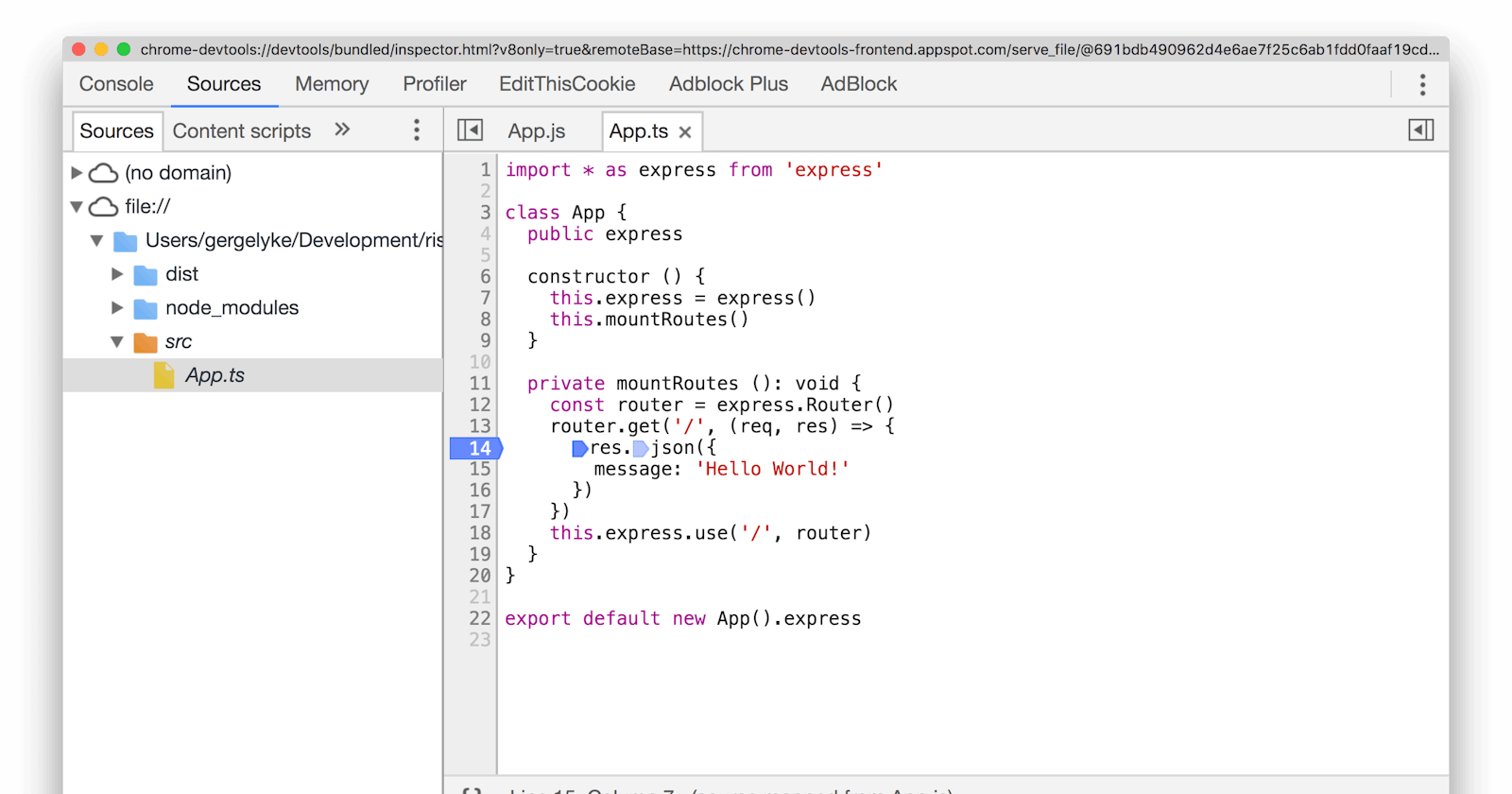 Building a Node.js App with TypeScript Tutorial | @RisingStack