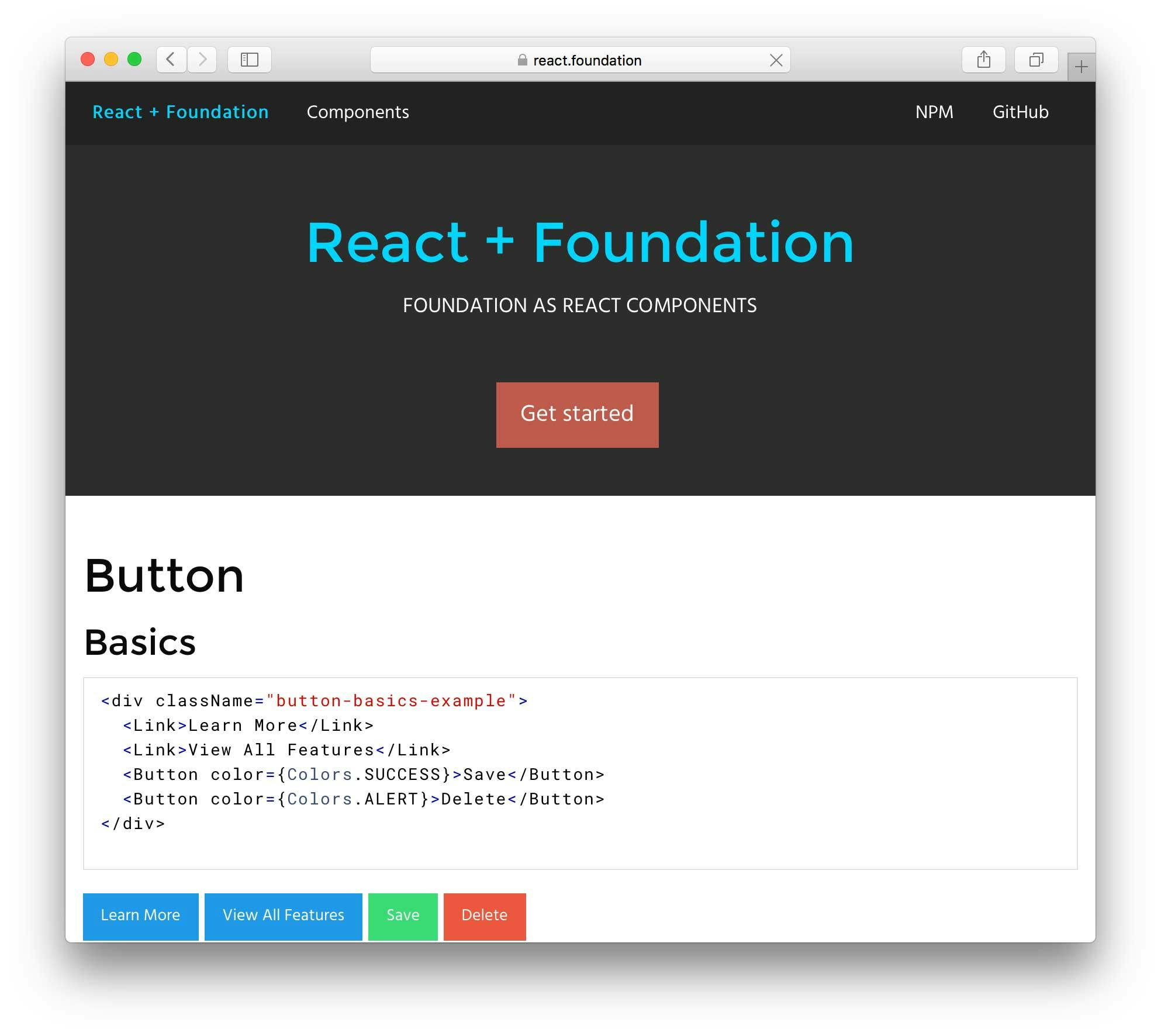 React-Foundation