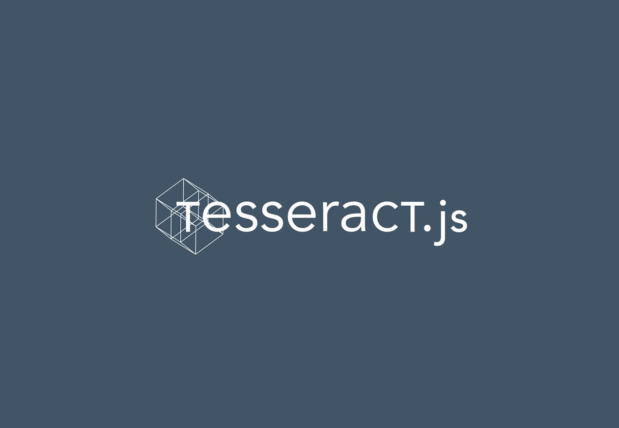 Tesseract.js | Pure Javascript OCR for 62 Languages!