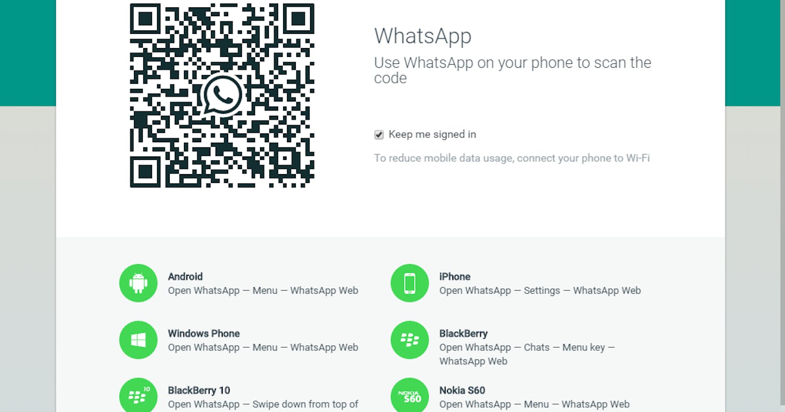 Whatsapp Web For PC/Laptop - Latest Version Free Download