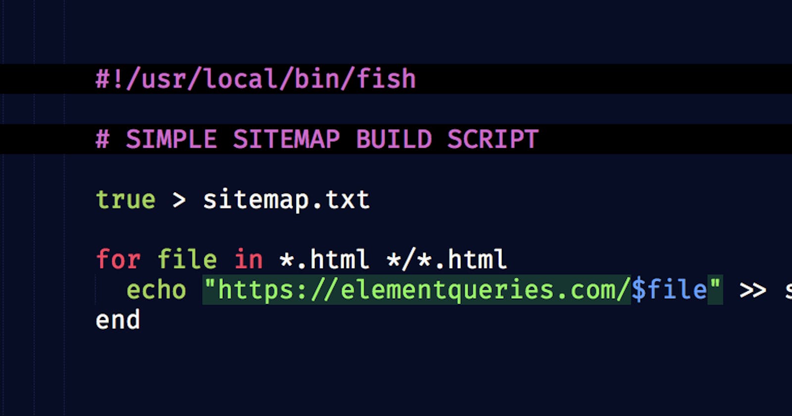 TIL you can use TXT files for sitemaps