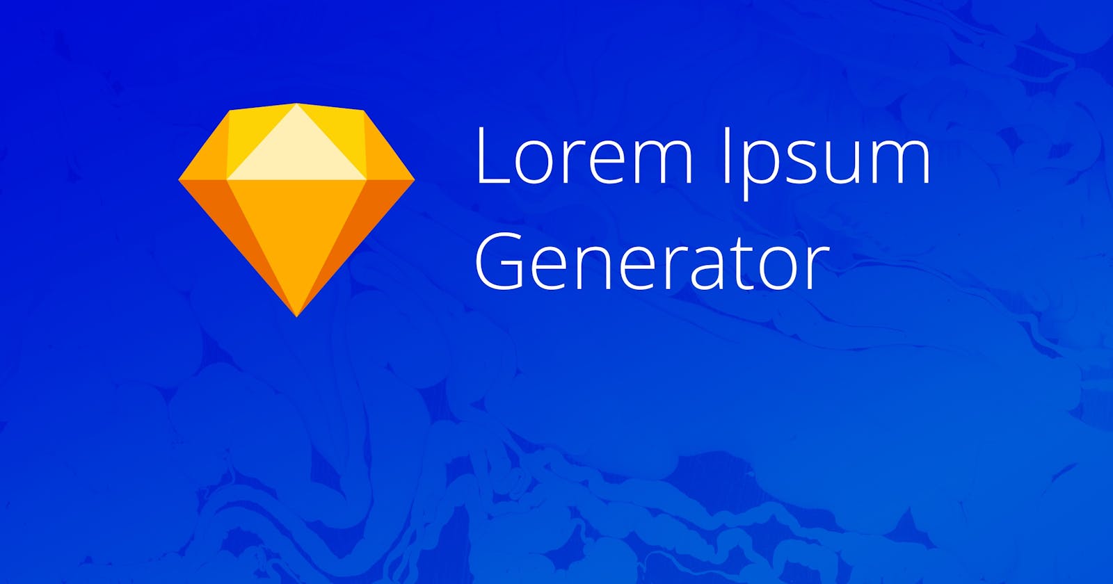 Lorem Ipsum Generator plugin for Sketch