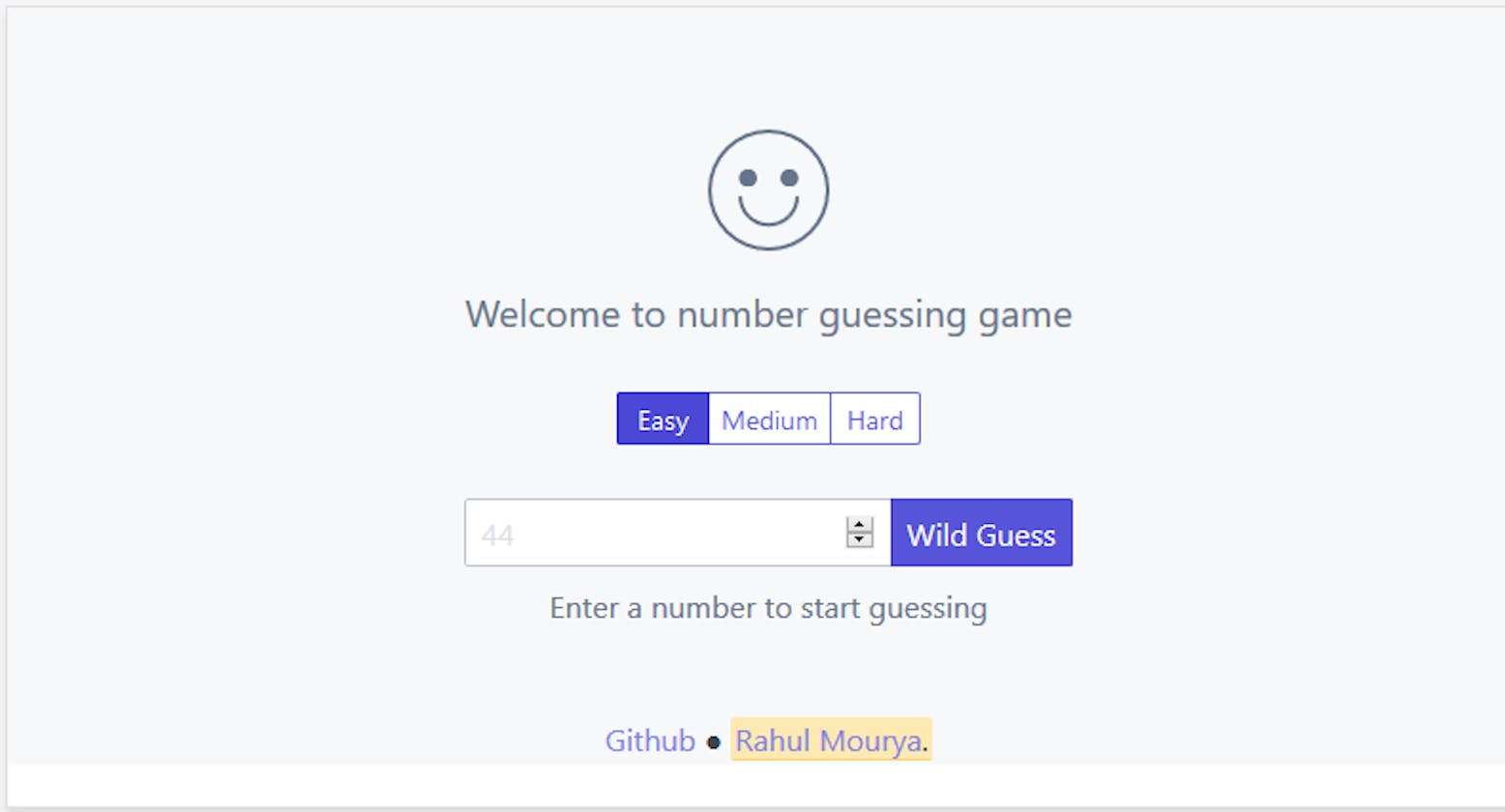 Number guessing game in - Hashnode