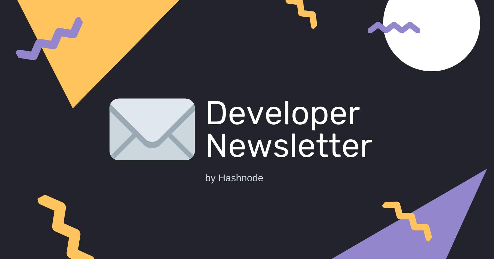 Links from this week's Developer Newsletter from Hashnode