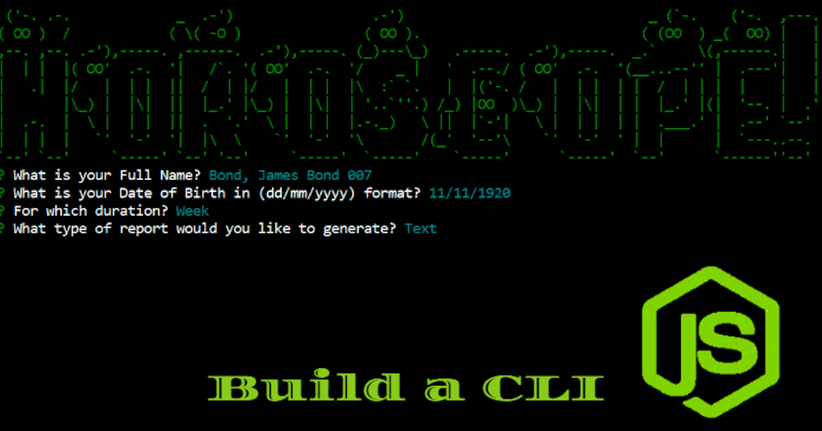 A step by step guide to your first CLI