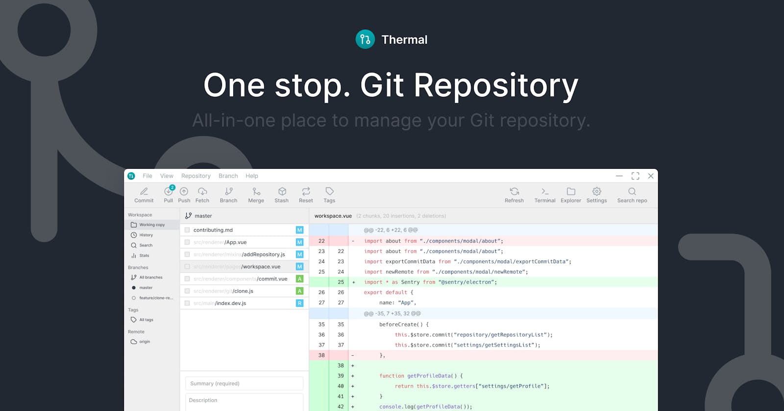 One stop to all Git repository