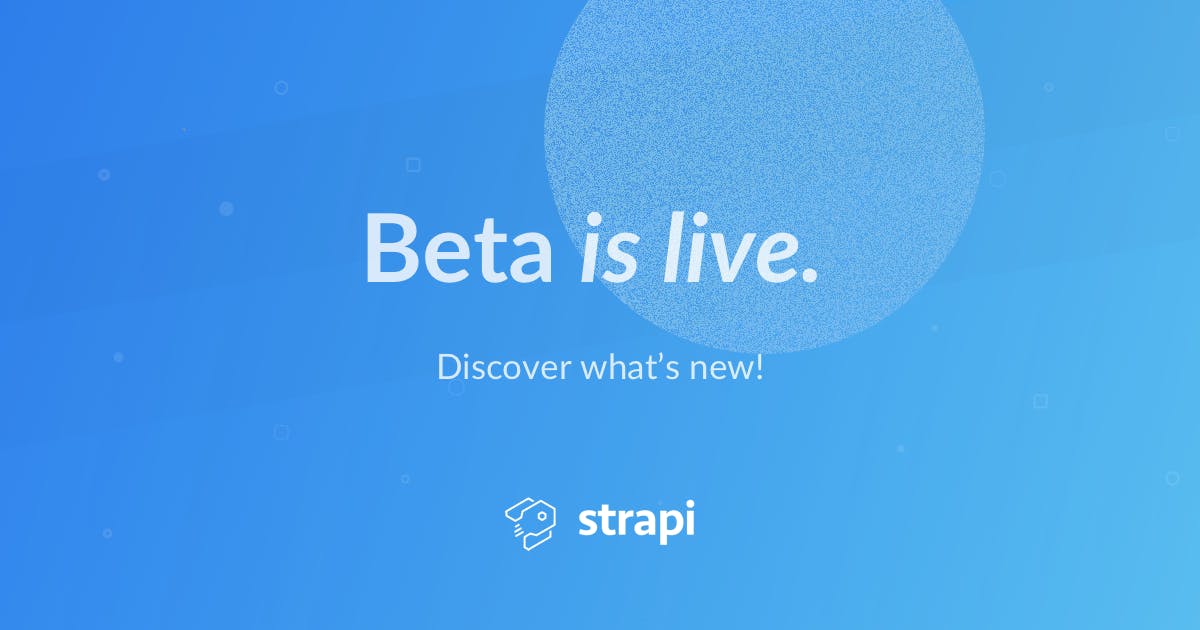 Beta is live