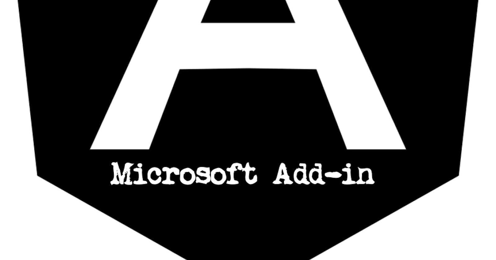 Create Microsoft Office Addin using Angular CLI