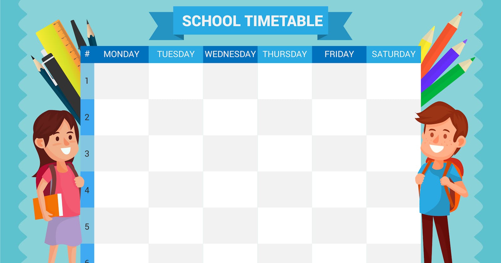 Build a school timetable with python