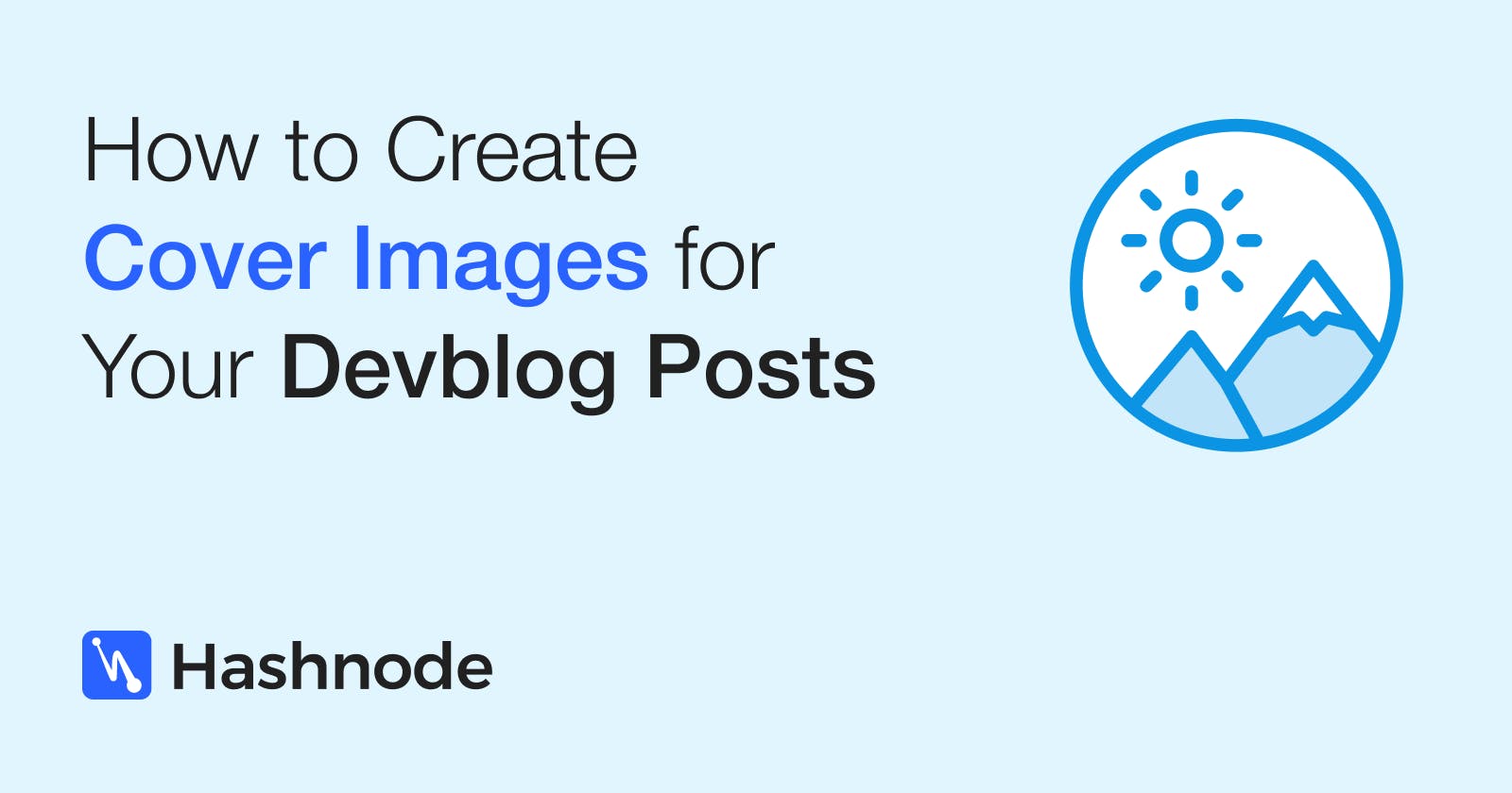 How to Create Cover Images for Your Devblog Posts