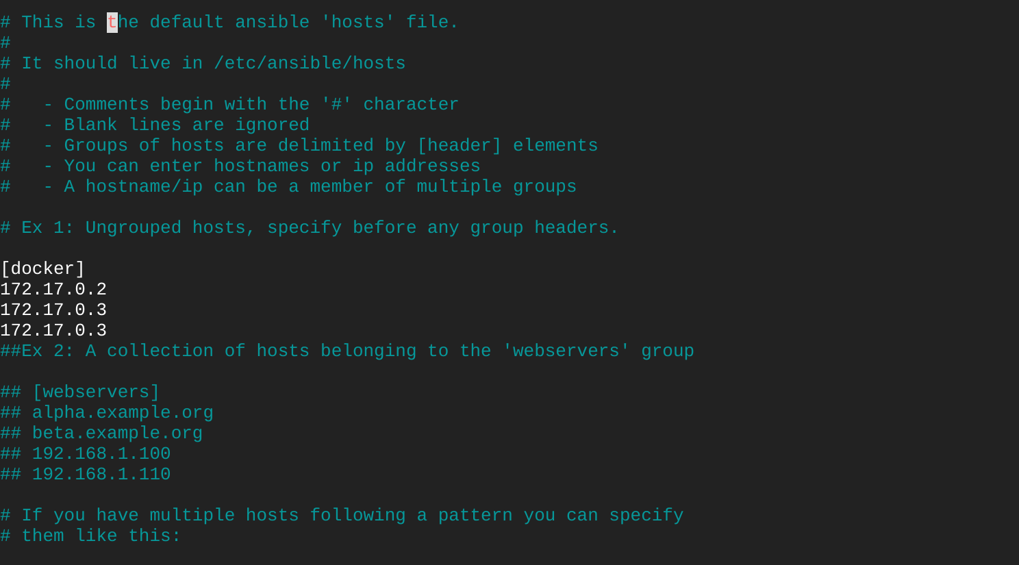 Ansible command