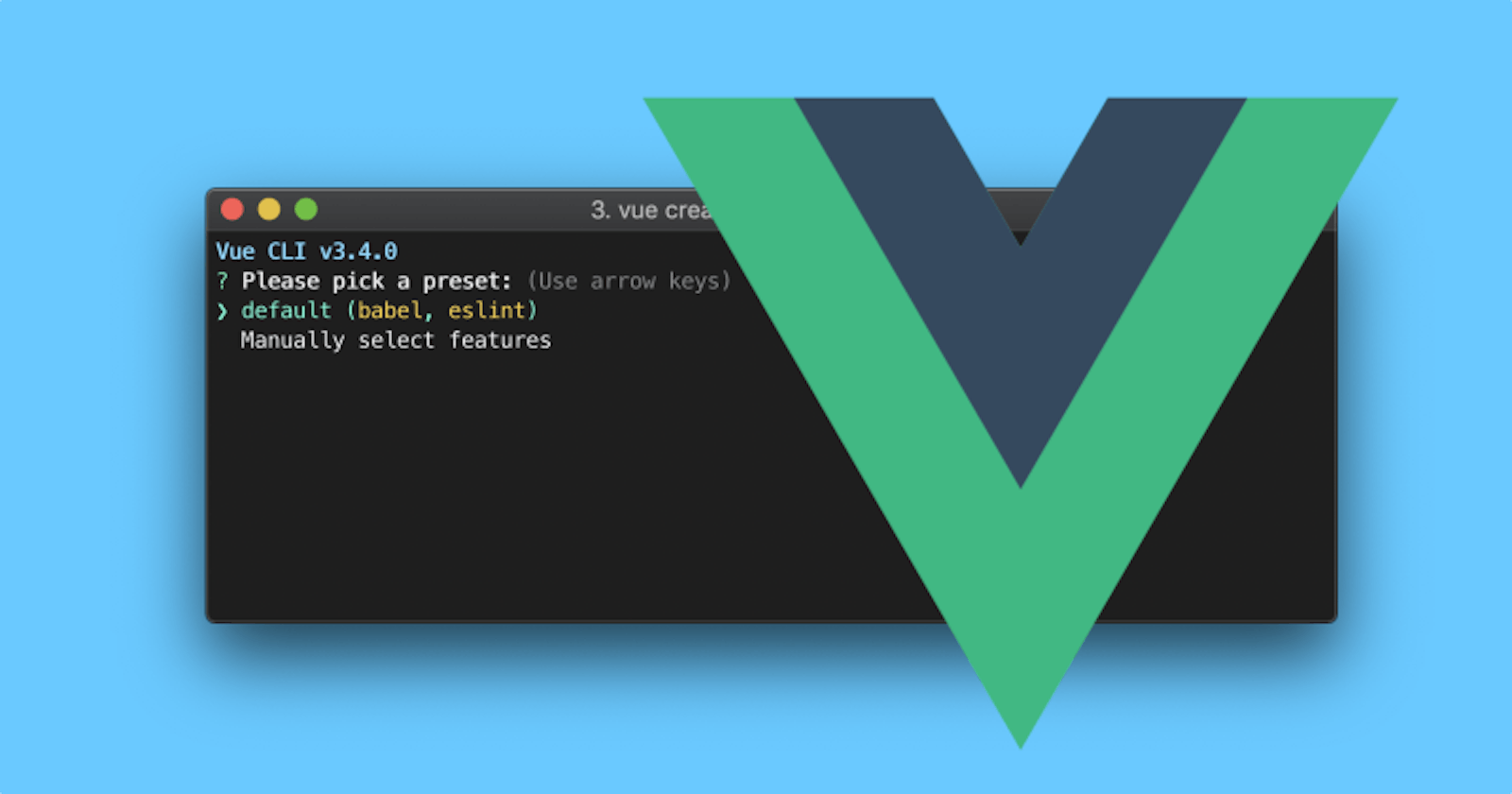 How to fix vue-cli slow project creation