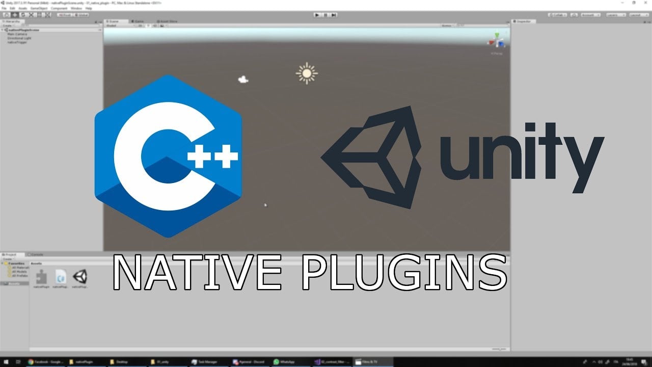 C++ today's reading and Unity game engine