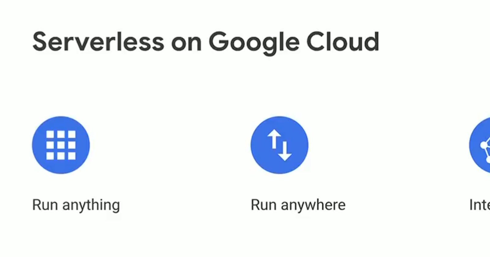 Journey to Serverless on Google Cloud Platform