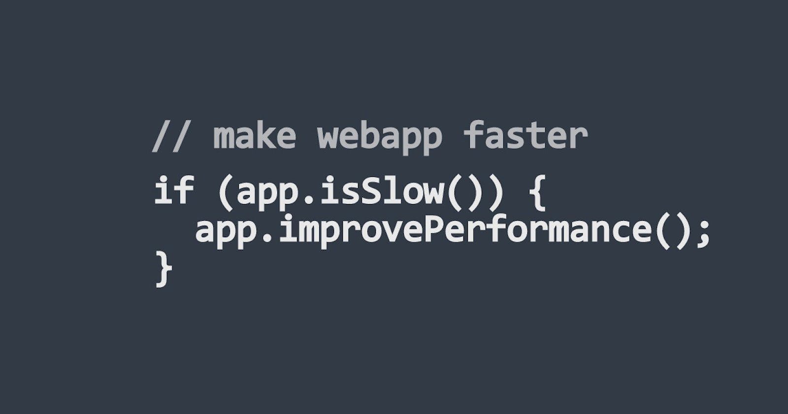 What makes your web app faster? (part 1, databases)