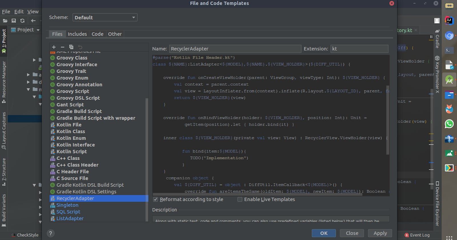 Save Development Time with Android Studios' File Templates