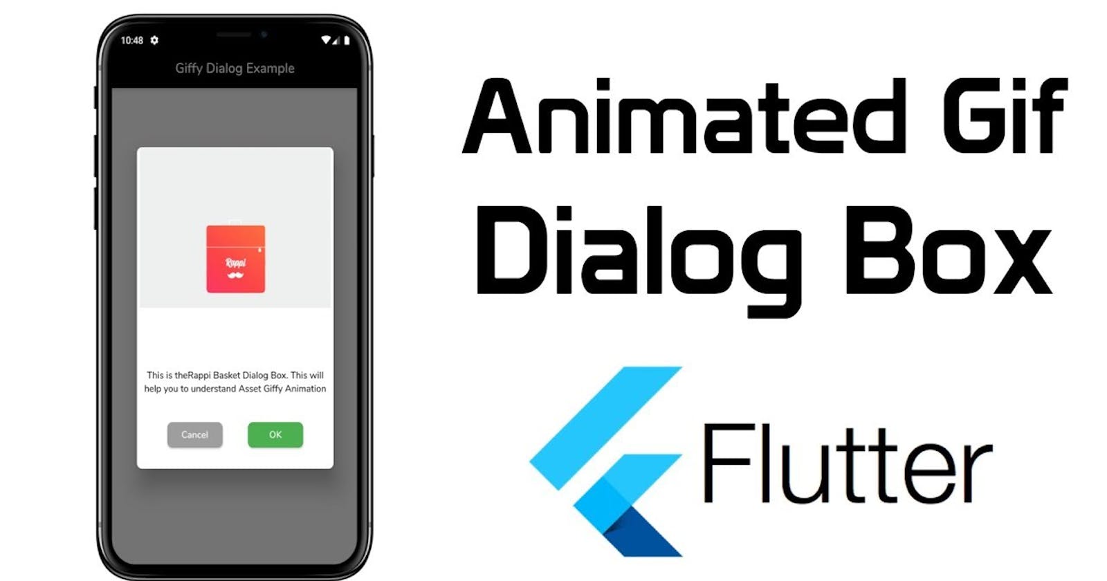 How to Implement an Animated Gif Dialog Box in Flutter
