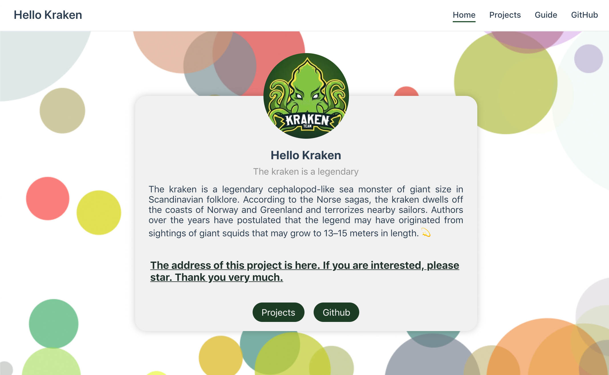 A beautiful vue.js homepage template, very useful