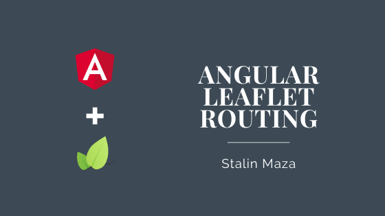 Angular Leaflet Routing