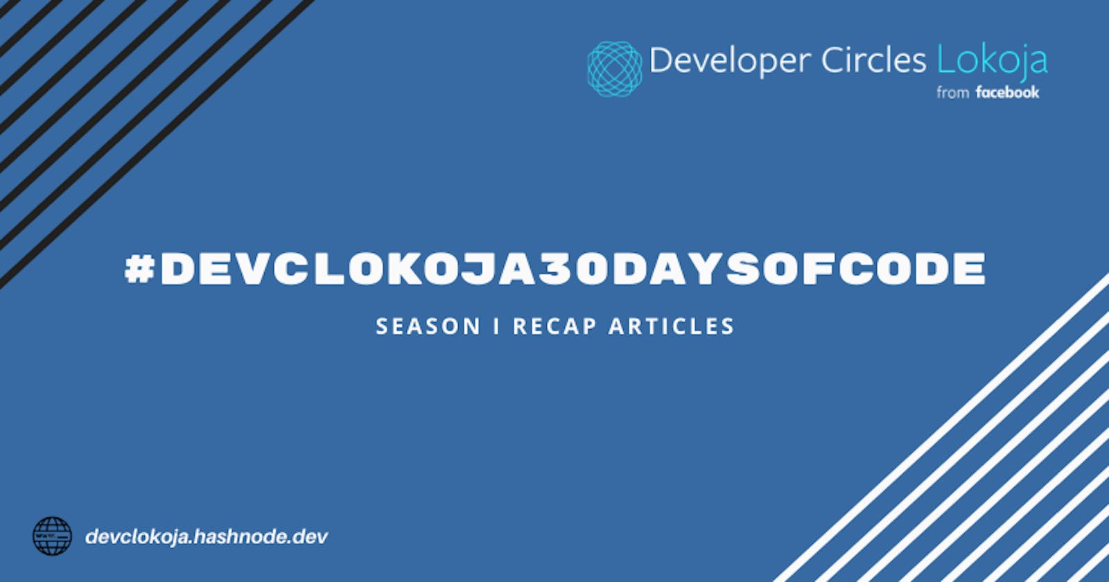 #DevCLokoja30DaysOfCode Recap: Chukwuemeka Nnanna Oti