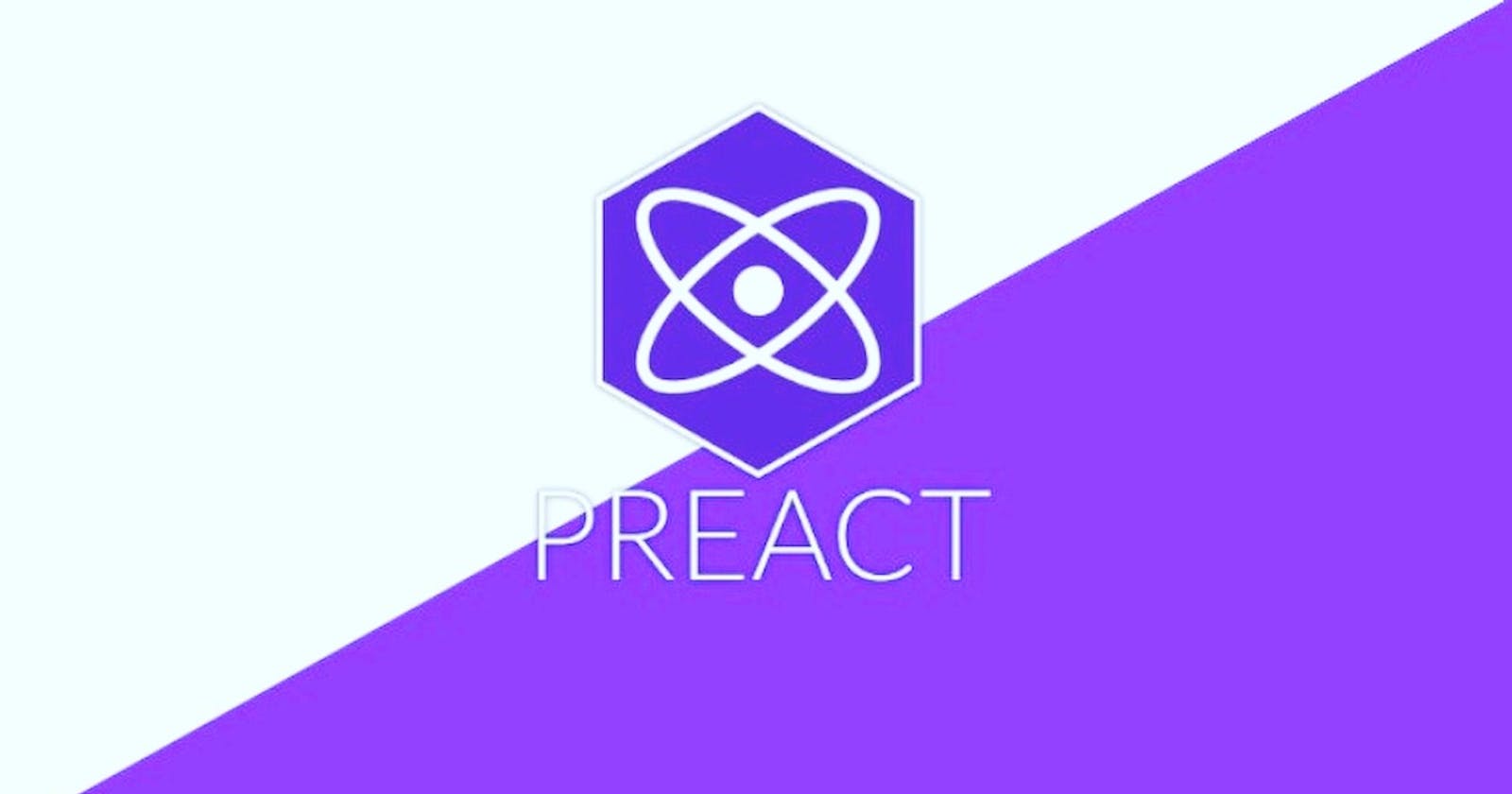 Preact.js lightweight react