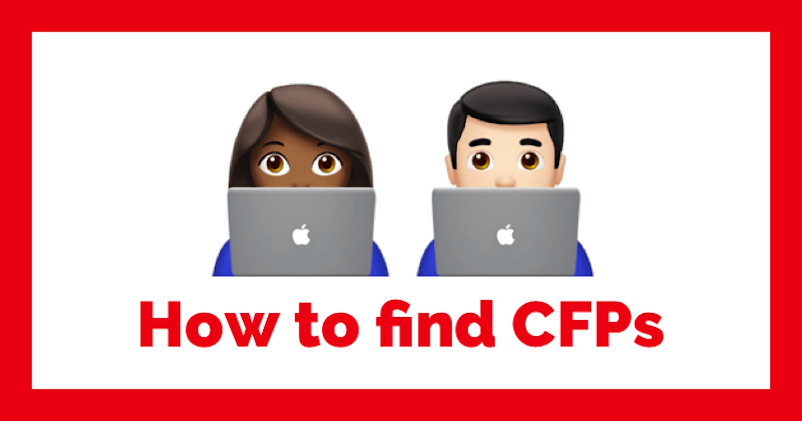 How to find CFPs for developer conferences