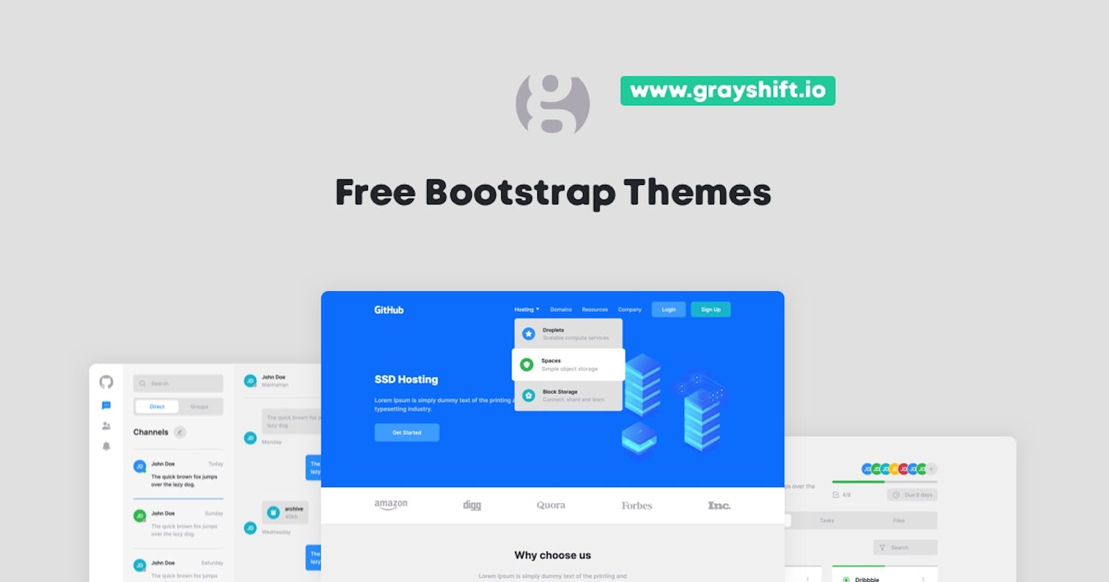I designed some Free Bootstrap Themes
