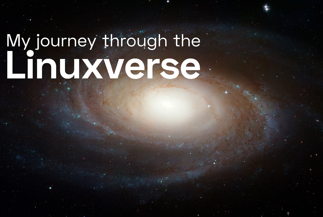 My journey through the Linuxverse