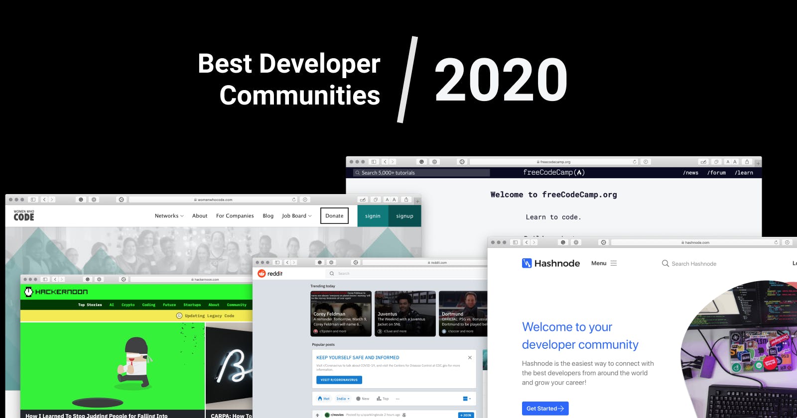 Best Developer Communities to be part of in 2020