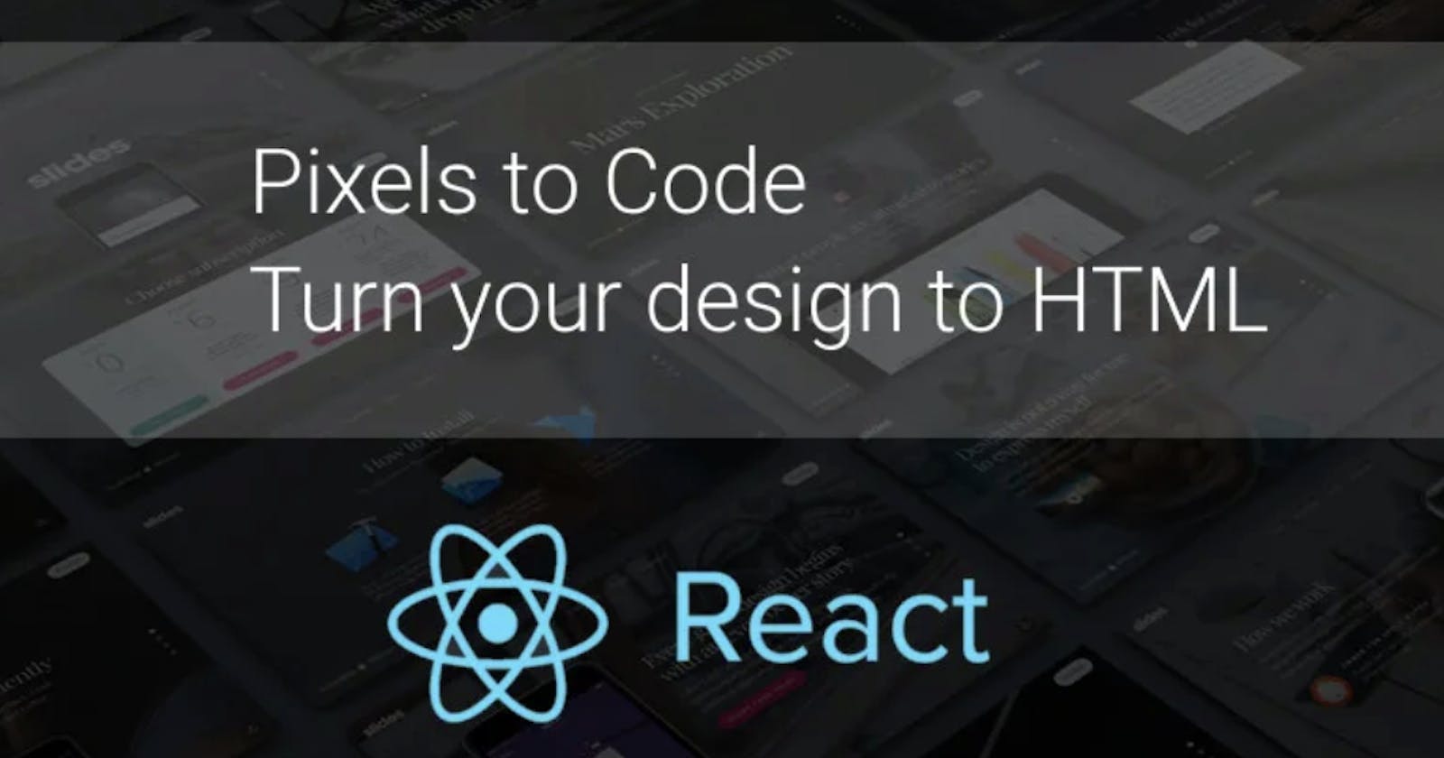 Sketch to React (React Native/HTML): pxCode Studio Editor