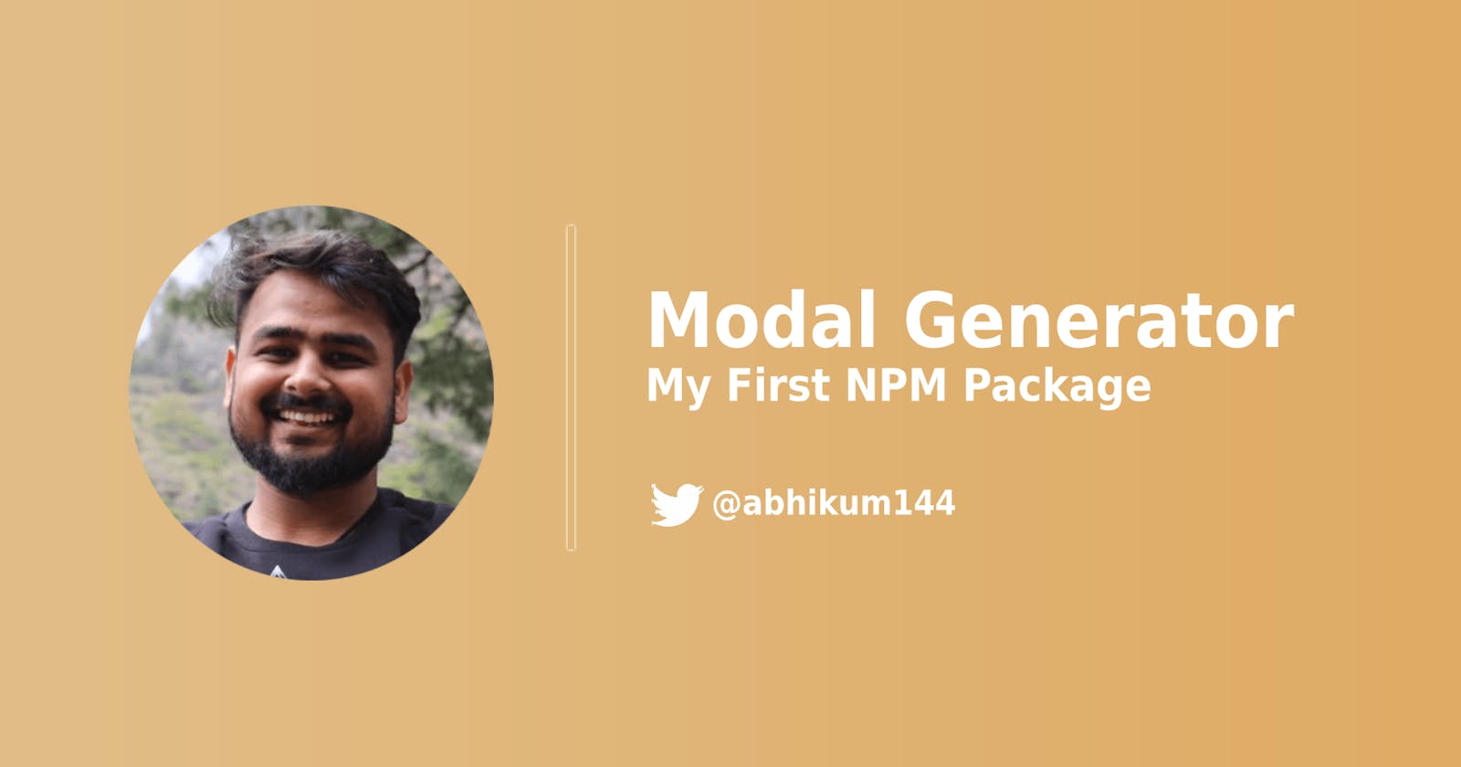 My First NPM Package