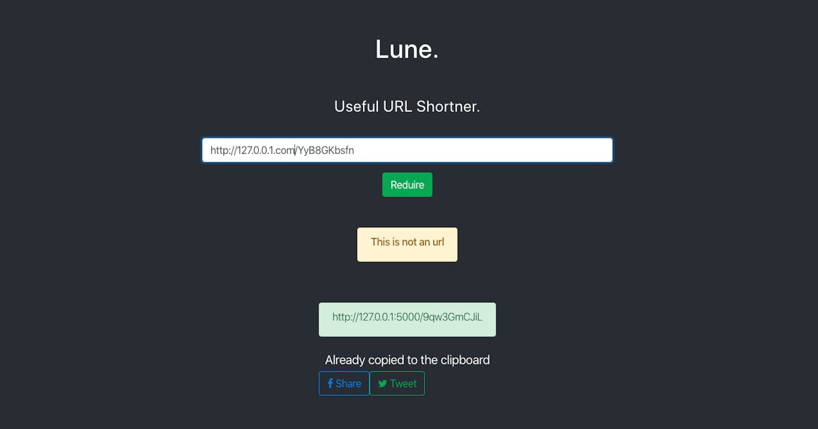 Building a URL shortening service series, Introduction.