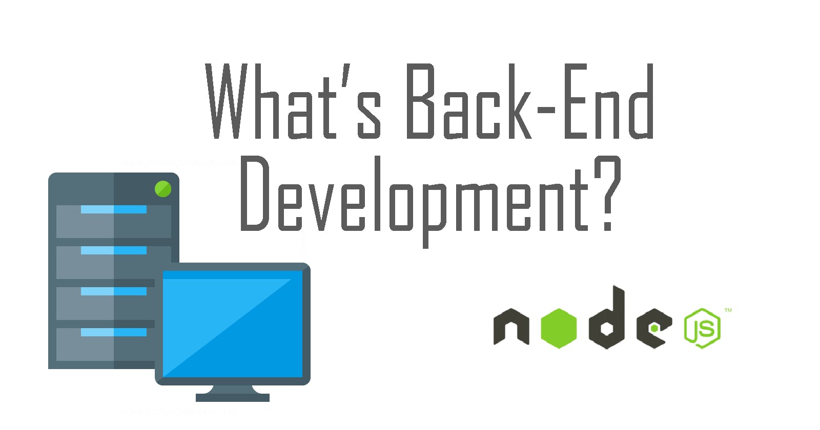 A Beginner's Intro to Back-End Programming