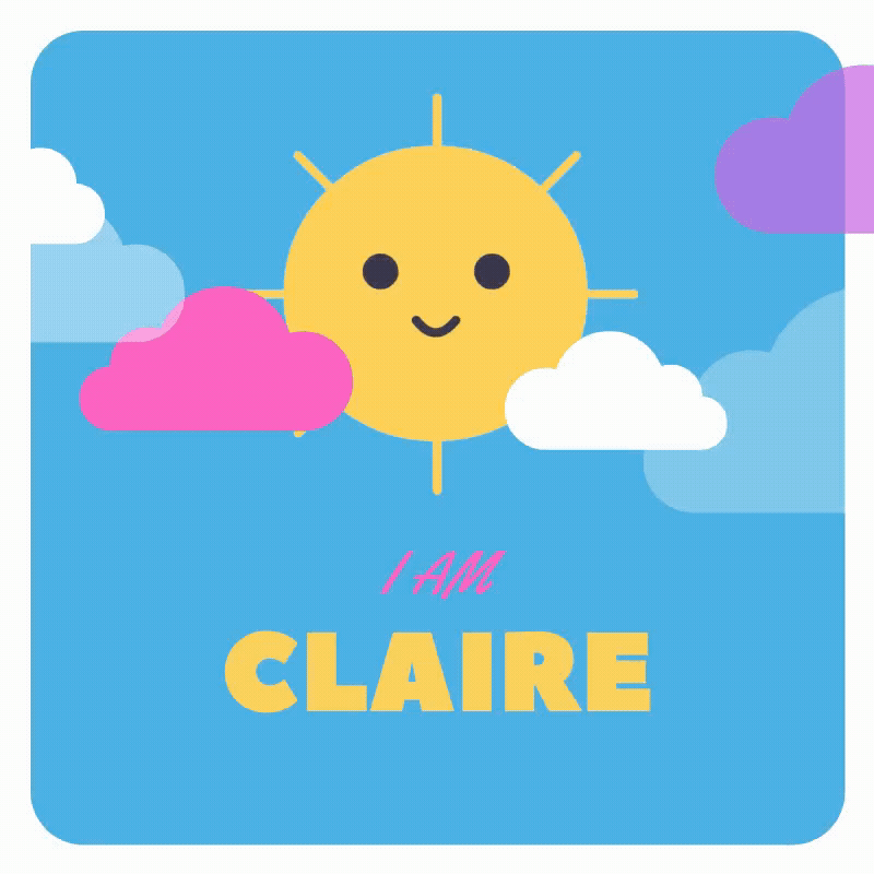 White, Blue and Yellow Sunshine Animated Social Media Graphic.gif