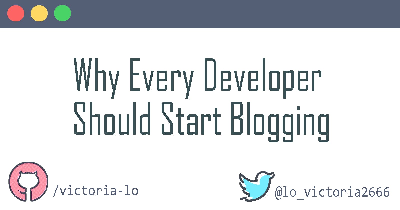 Why Every Developer Should Start Blogging