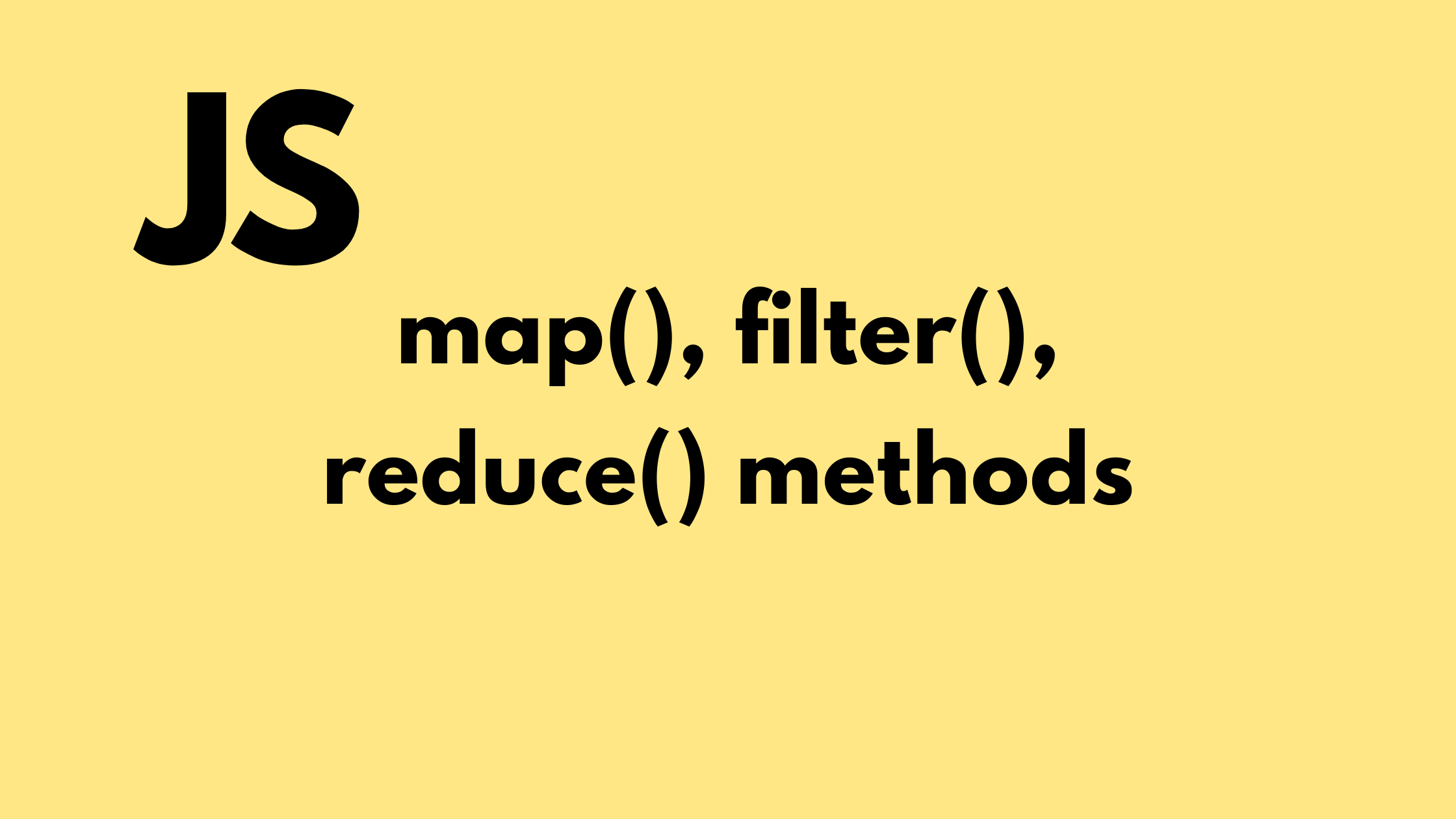 A Brief Introduction To JavaScript Map, Filter And Reduce Methods