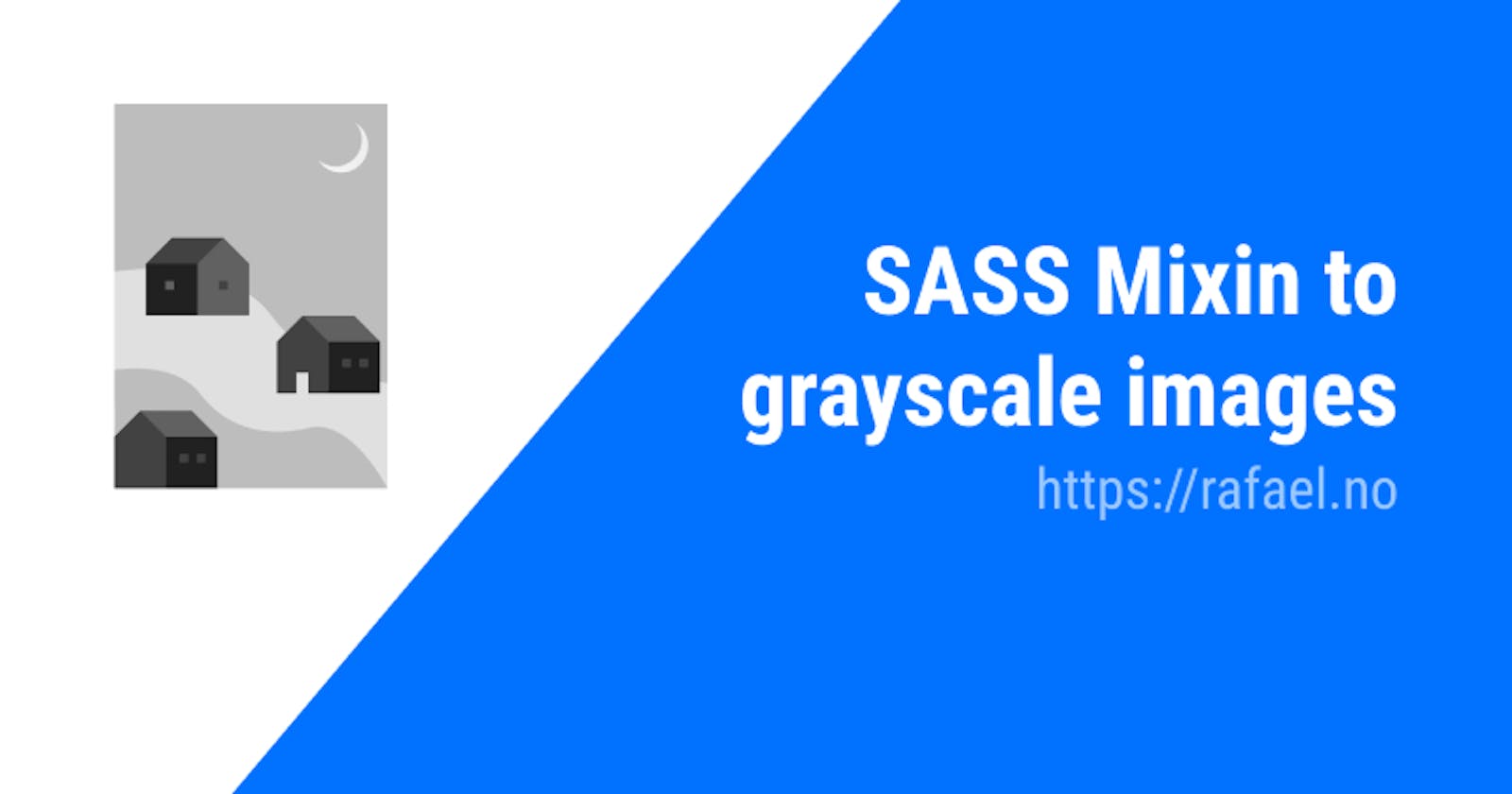 Simple grayscale SASS mixin