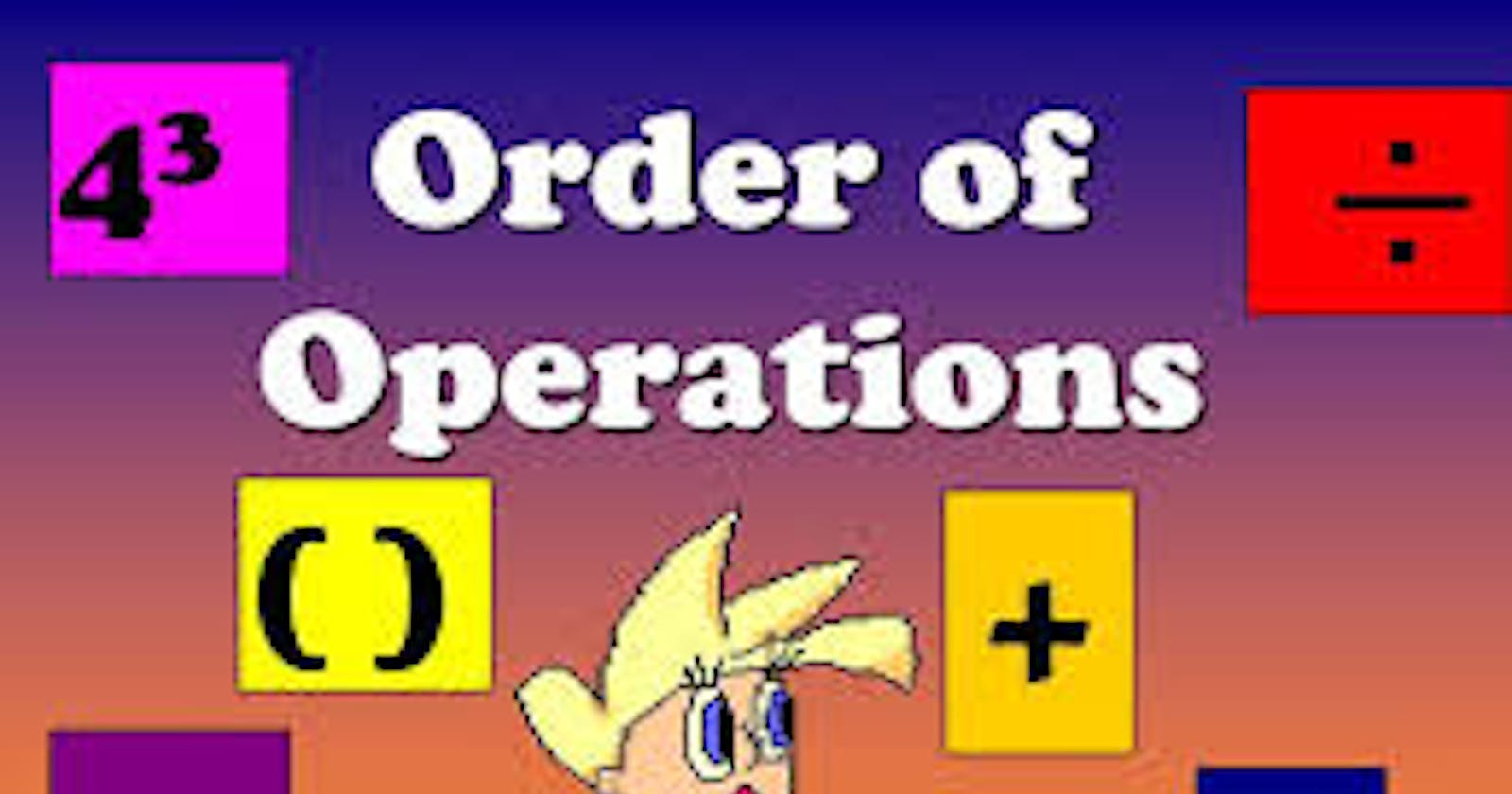 Order of Operations in Python