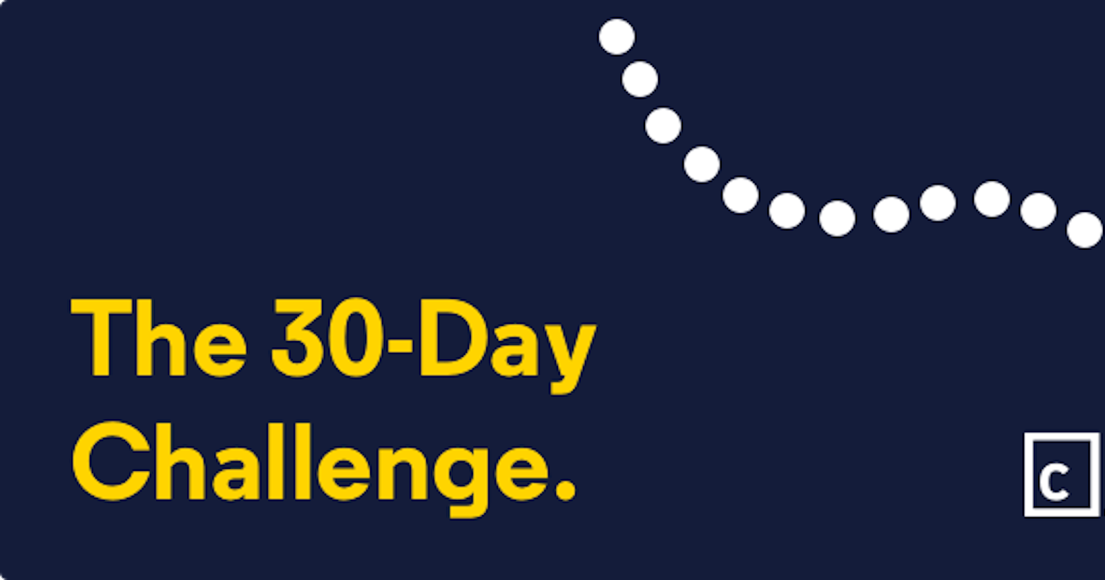 30 day learning challenge on hashnode!