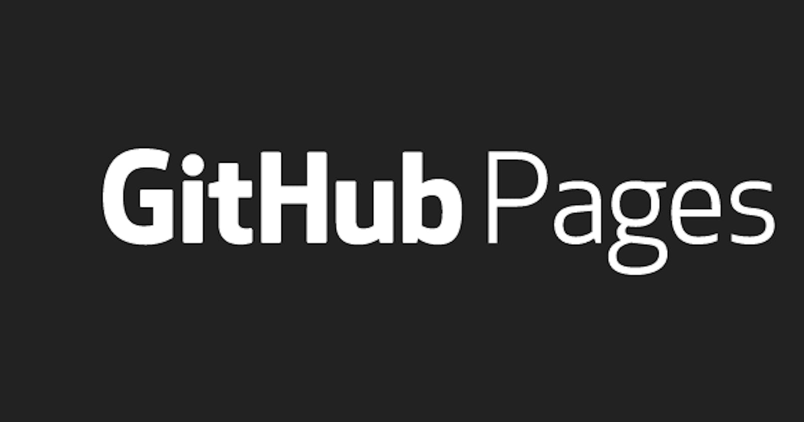 Deploy Seamlessly Using GitHub Pages