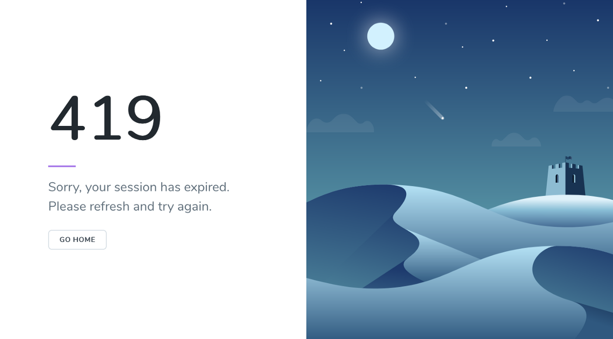 How to solve the page expired (419) error in Laravel?